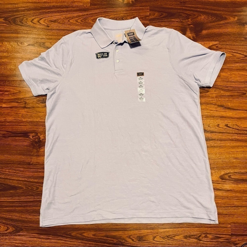 Foundry Quick-Dri Easy Care Polo T-shirt Lavender 2XL